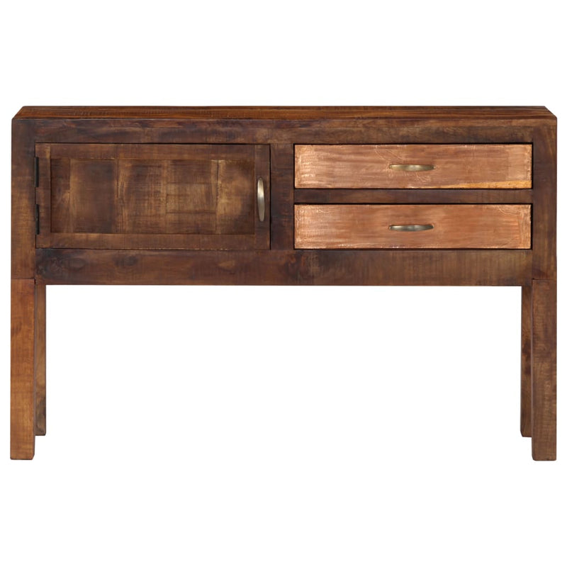 vidaXL Sideboard 118x30x75 cm Solid Mango Wood