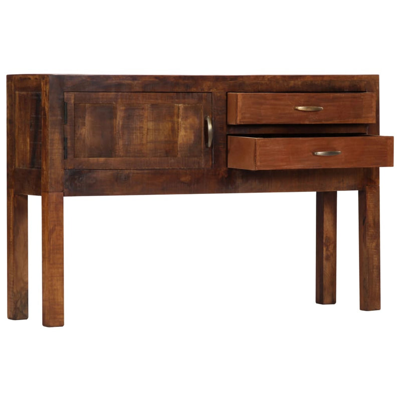 vidaXL Sideboard 118x30x75 cm Solid Mango Wood