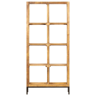 vidaXL Bookshelf 80x25x175 cm Solid Mango Wood