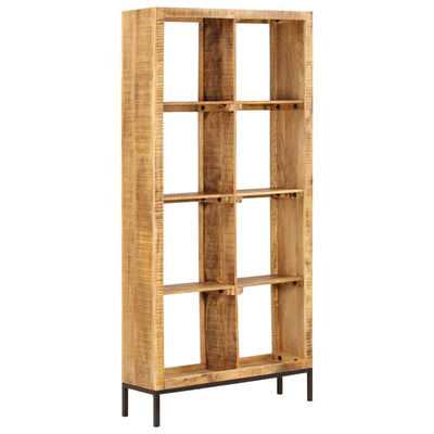 vidaXL Bookshelf 80x25x175 cm Solid Mango Wood