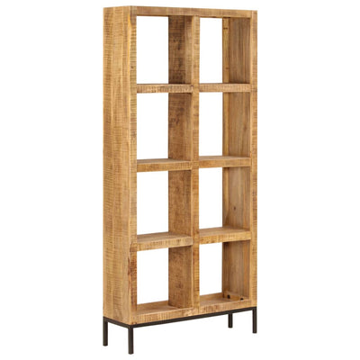 vidaXL Bookshelf 80x25x175 cm Solid Mango Wood