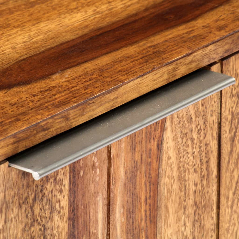 vidaXL TV Cabinet 140x30x40 cm Solid Sheesham Wood