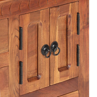 vidaXL Sideboard 62x30x75 cm Solid Acacia Wood