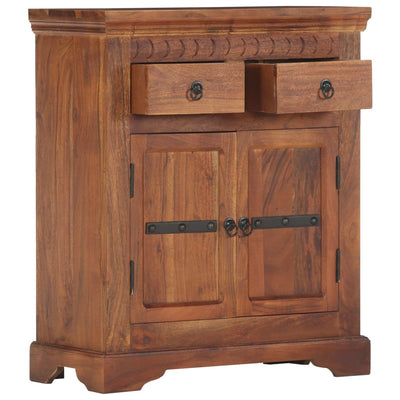 vidaXL Sideboard 62x30x75 cm Solid Acacia Wood