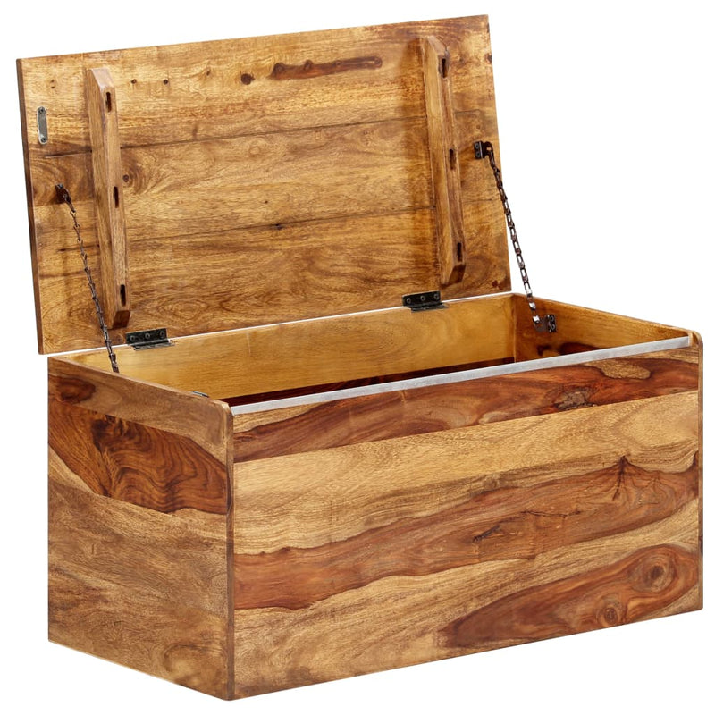 vidaXL Storage Chest 80x40x40 cm Solid Sheesham Wood