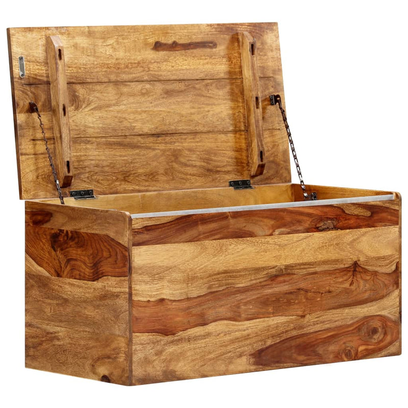 vidaXL Storage Chest 80x40x40 cm Solid Sheesham Wood