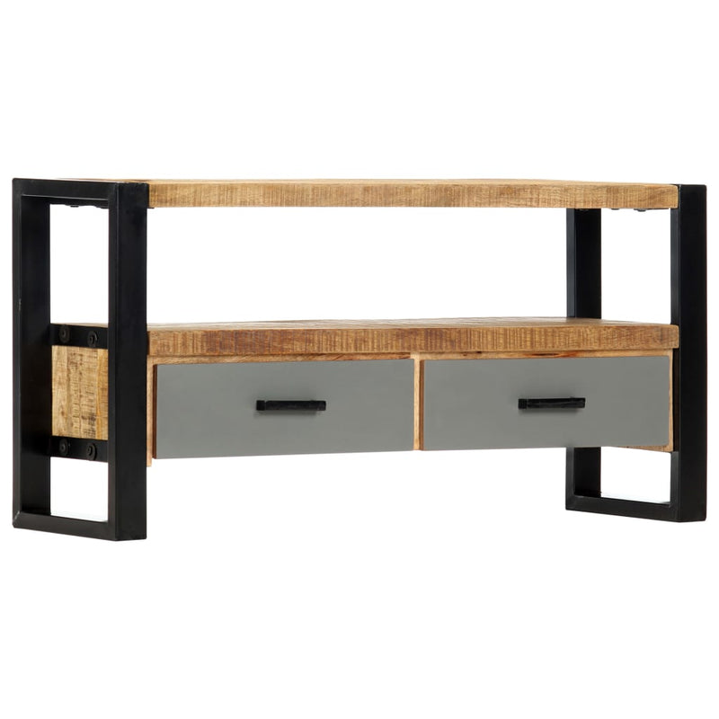 vidaXL TV Cabinet 130x30x50 cm Solid Mango Wood