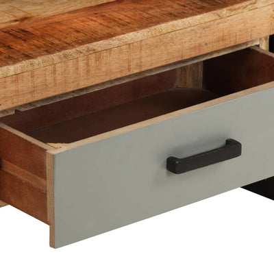 vidaXL TV Cabinet 130x30x50 cm Solid Mango Wood