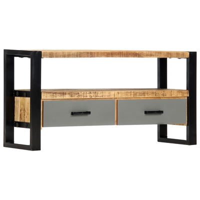vidaXL TV Cabinet 130x30x50 cm Solid Mango Wood