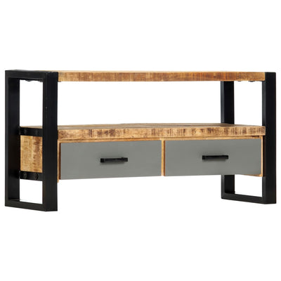 vidaXL TV Cabinet 130x30x50 cm Solid Mango Wood