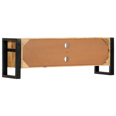vidaXL TV Cabinet 130x30x50 cm Solid Mango Wood