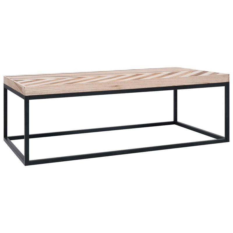 vidaXL Coffee Table 50x50x33.5 cm Solid Wood