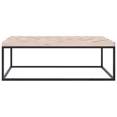 vidaXL Coffee Table 50x50x33.5 cm Solid Wood