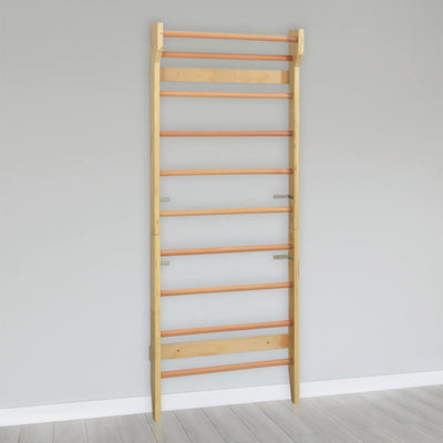 vidaXL Wall Bar 80x15.8x195 cm Solid Pine Wood