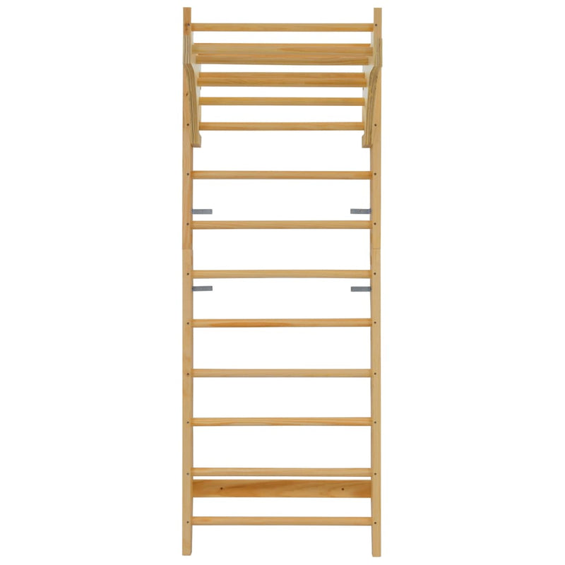 vidaXL Wall Bar 80x55x220 cm Solid Pine Wood