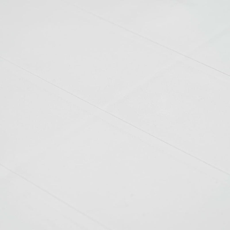 vidaXL 3 Piece Bistro Set Plastic White Rattan Look