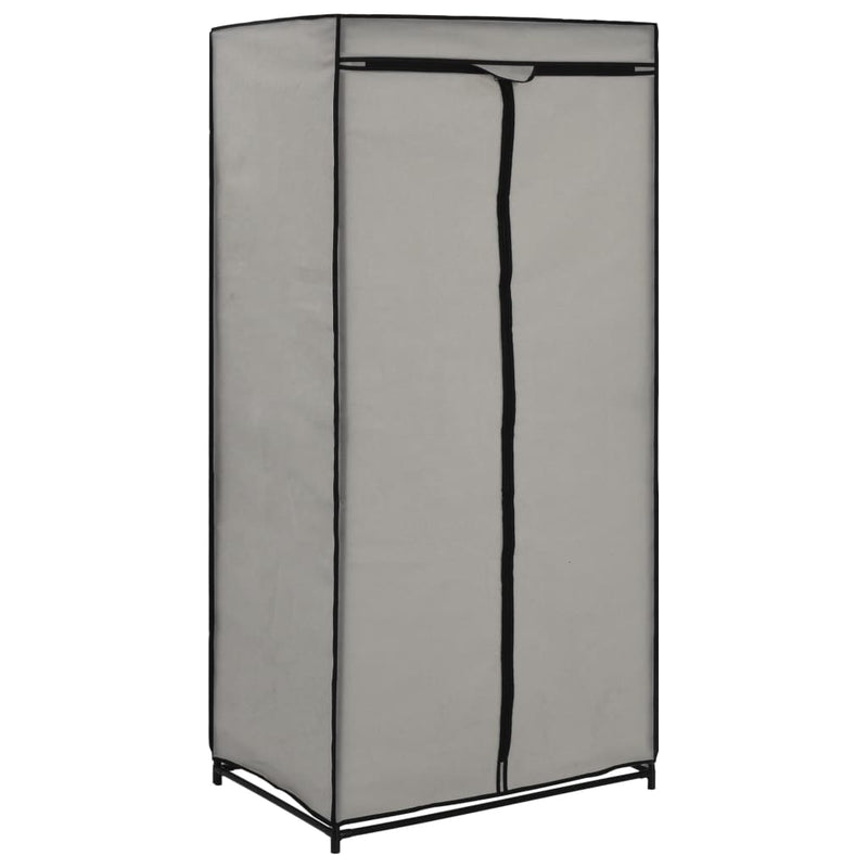 vidaXL Wardrobe Black 75x50x160 cm