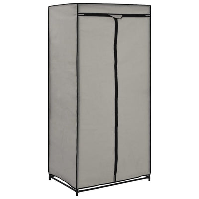 vidaXL Wardrobes 2 pcs Black 75x50x160 cm
