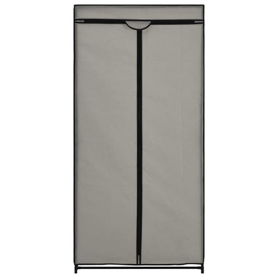 vidaXL Wardrobes 2 pcs Black 75x50x160 cm