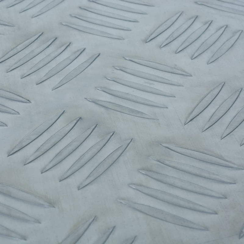 vidaXL Aluminium Box 737/381x410x460 mm Silver