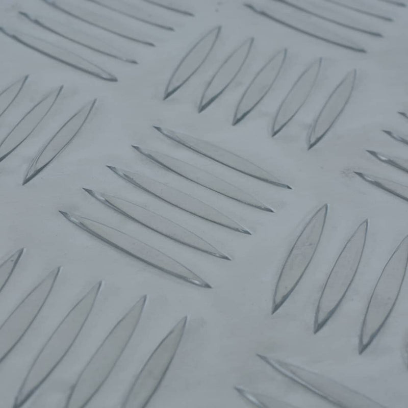 vidaXL Aluminium Box 48.5x14x20 cm Silver