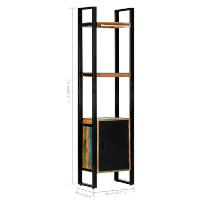vidaXL Bookshelf 45x30x171 cm Solid Reclaimed Wood
