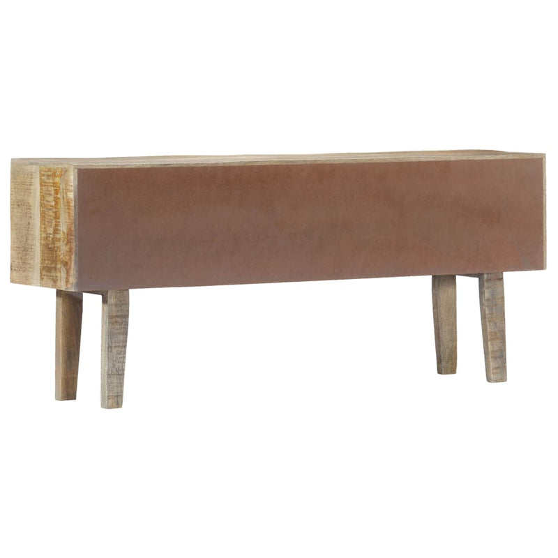 vidaXL Sideboard 140x30x60 cm Solid Mango Wood