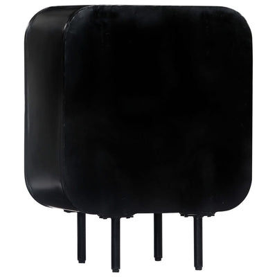 vidaXL Sideboard 60x30x75 cm Solid Mango Wood and Iron