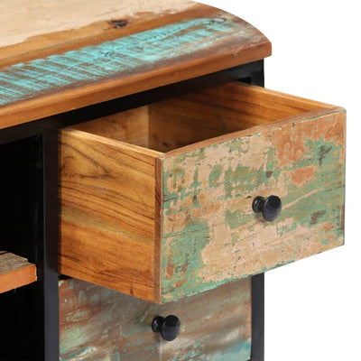 vidaXL TV Cabinet 120x30x45 cm Solid Reclaimed Wood