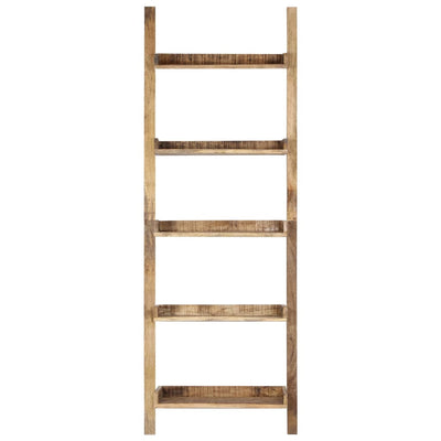vidaXL Ladder Shelf Brown 75x37x205 cm Solid Mango Wood