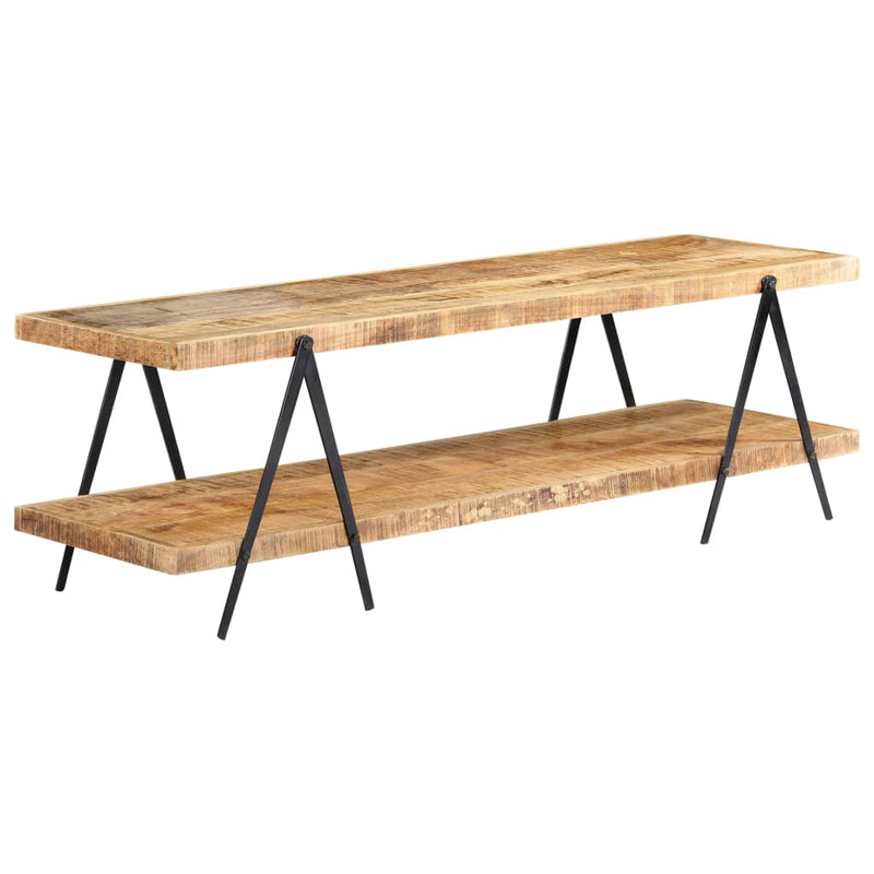 vidaXL TV Cabinet 160x40x50 cm Solid Mango Wood