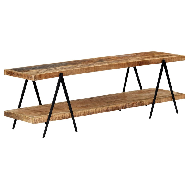 vidaXL TV Cabinet 160x40x50 cm Solid Mango Wood