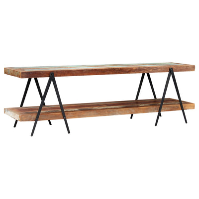 vidaXL TV Cabinet 160x40x50 cm Solid Reclaimed Wood