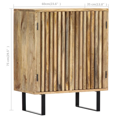 vidaXL Sideboard 60x35x75 cm Solid Mango Wood