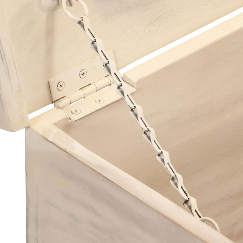 vidaXL Storage Box Red 110x40x40 cm Solid Acacia Wood