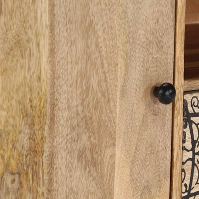 vidaXL TV Cabinet 140x30x40 cm Solid Mango Wood