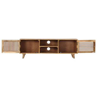 vidaXL TV Cabinet 120x30x40 cm Solid Mango Wood
