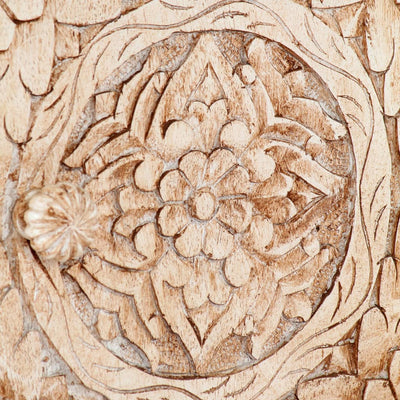 vidaXL Bedside Cabinet 40x30x50 cm Solid Mango Wood