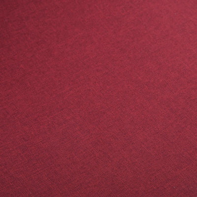 vidaXL Dining Chairs 2 pcs Red Fabric