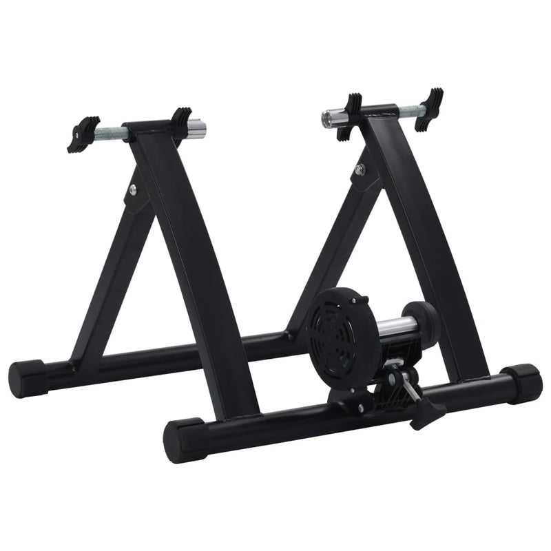 vidaXL Roller Trainer Black 26"-28" Steel Black