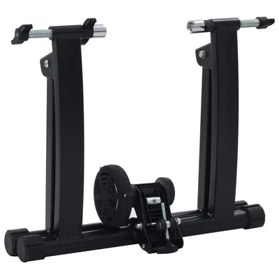 vidaXL Roller Trainer Black 26"-28" Steel Black