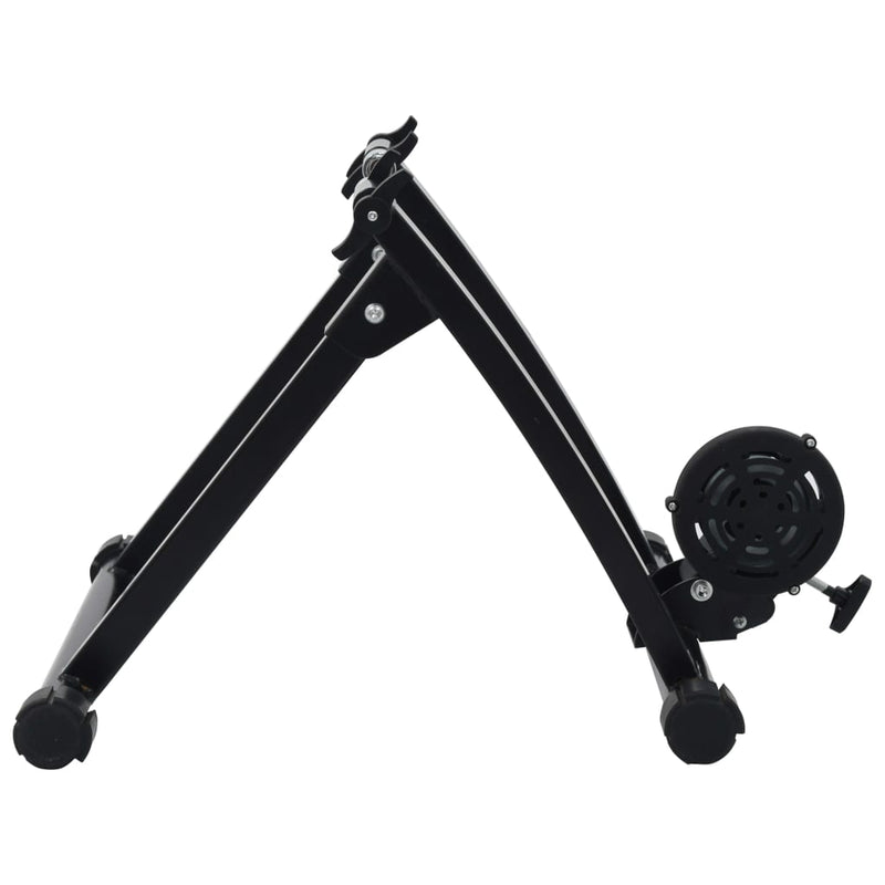 vidaXL Roller Trainer Black 26"-28" Steel Black