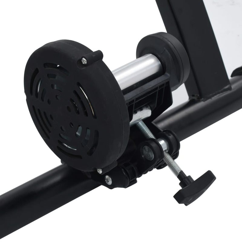 vidaXL Roller Trainer Black 26"-28" Steel Black