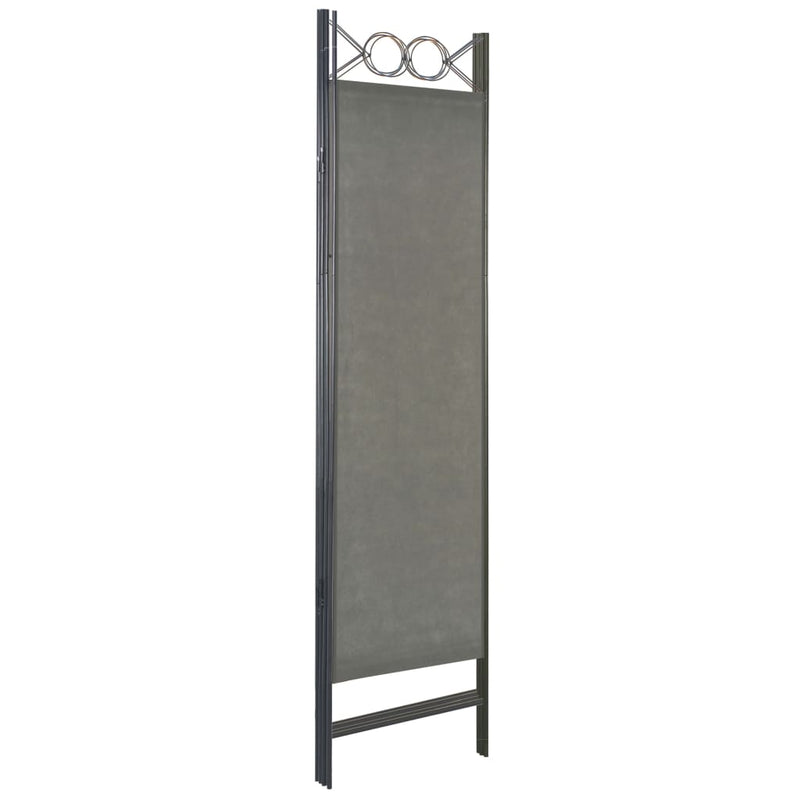 vidaXL 4-Panel Room Divider Anthracite 160x180 cm