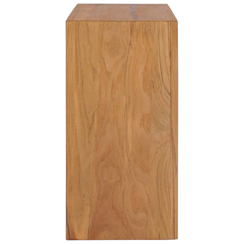 vidaXL Sideboard 80x30x60 cm Solid Teak Wood
