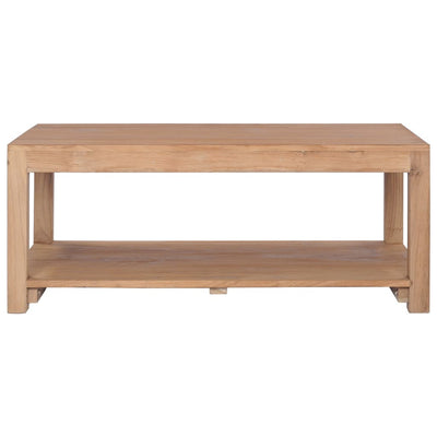 vidaXL Coffee Table 100x50x40 cm Solid Teak Wood