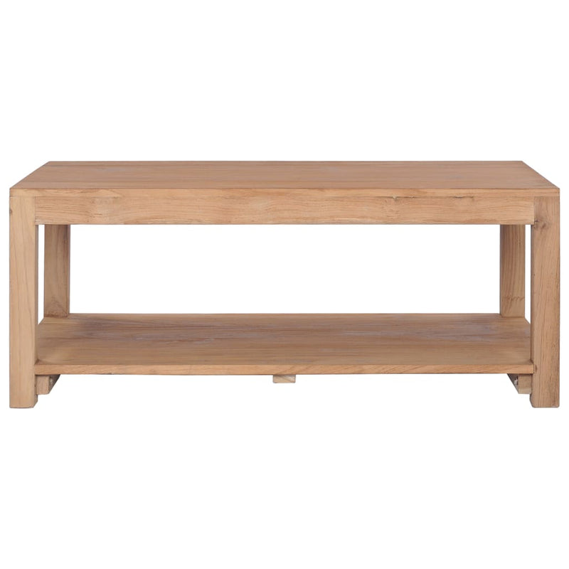 vidaXL Coffee Table 100x50x40 cm Solid Teak Wood