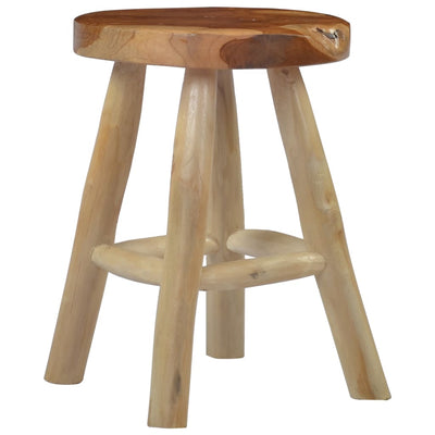vidaXL Stool Brown Teak Wood
