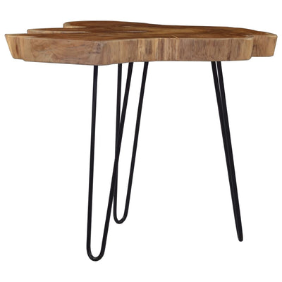 vidaXL Coffee Table (60-70)x45 cm Teak Wood