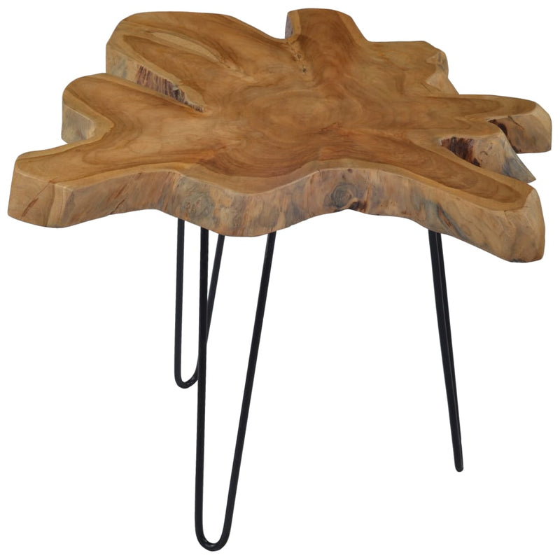 vidaXL Coffee Table (60-70)x45 cm Teak Wood
